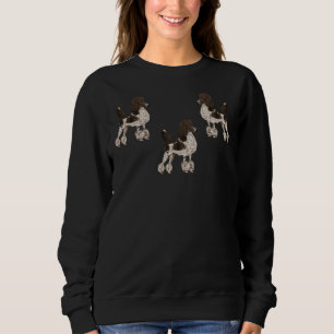 Parti Poodle Trio Sweatshirt