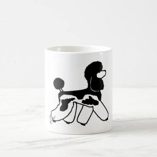 Parti Pudel-Tasse Kaffeetasse (Mittel)