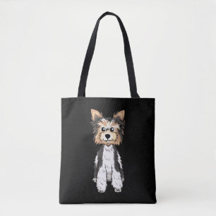 Parti Yorkie Niedliche Kunst Tasche
