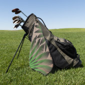 Partial Green Ferns Golfhandtuch (Gras)