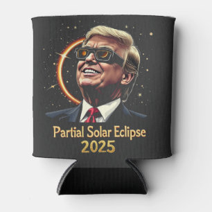 Partial Solar Eclipse 2025 Astronomie Trump Dosenkühler