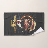 Partial Solar Eclipse 2025 Astronomie Trump Handtuch (Handtuch)