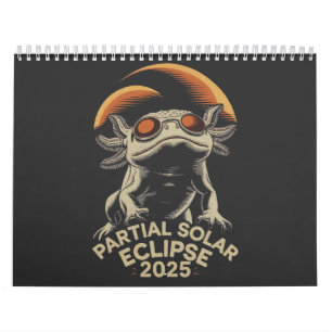 Partial Solar Eclipse 2025 Axolotl Ammph Kalender