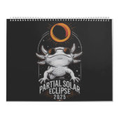 Partial Solar Eclipse 2025 Axolotl Amphibian Kalender (Titelbild)