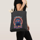 Partial Solar Eclipse 2025 Cat Kitten Tasche (Von Nahem)