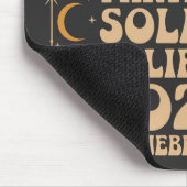 Partial Solar Eclipse 2025 Quebec Kanada Mousepad (Ecke)