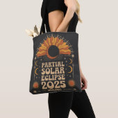 Partial Solar Eclipse 2025 Quebec Kanada Tasche (Von Nahem)