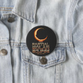 Partial Solar Eclipse New Jersey 2025 Button (Beispiel)