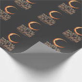 Partial Solar Eclipse New Jersey 2025 Geschenkpapier (Ecke)