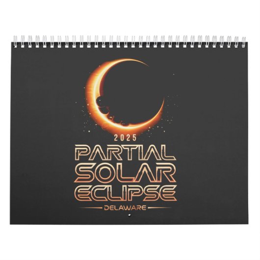 Partial Solar Eclipse New Jersey 2025 Kalender (Titelbild)