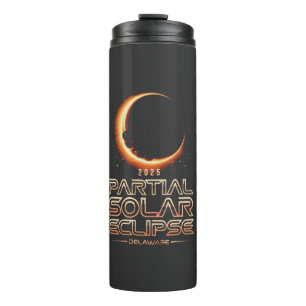 Partial Solar Eclipse New Jersey 2025 Thermosbecher