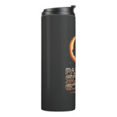 Partial Solar Eclipse New Jersey 2025 Thermosbecher (Nach links gedreht)