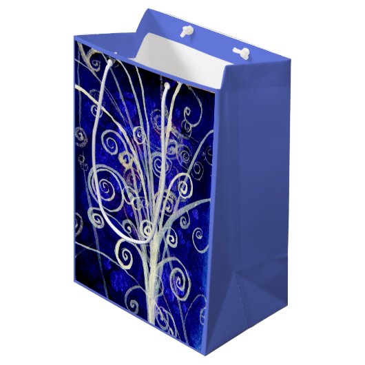 Particle Bouquet Geschenktasche Mittlere Geschenktüte (Vorderseite Schrägansicht)