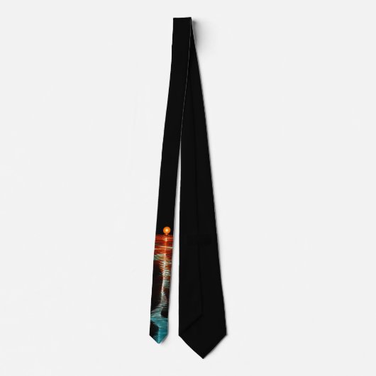 Particle-Wave Duality Neck Tie Krawatte (Rückseite)