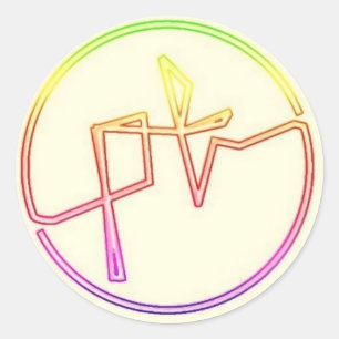 Partie traumatische Retro Aufkleber