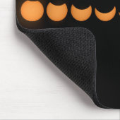 Partielle Solar Eclipse Progress Serie Mousepad (Ecke)
