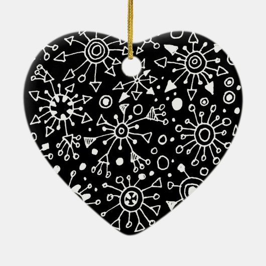 Partikel Keramikornament (Hinten)