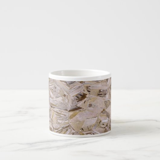 Partikel OSB-Bauweise Sperrholzprint Espressotasse (Vorderseite)