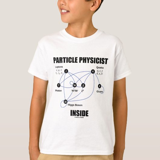 Partikel-Physiker-Innere (Standardmodell Higgs) T-Shirt (Vorderseite)