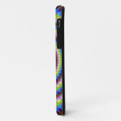Partikel und Wellen mit Blumenmotiv Case-Mate iPhone Hülle (Hinten/Links)
