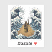 Parting the Sea  Aufkleber (Blatt)