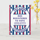 Partiotische historische Glückwunschkarte des Post Karte (Gelbe Blume)