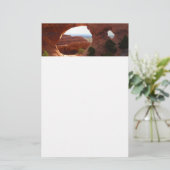 Partition Arch at Arches Nationalpark Briefpapier (Stehend Vorderseite)