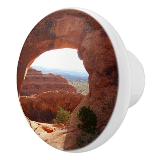 Partition Arch at Arches Nationalpark Keramikknauf (Rechts)