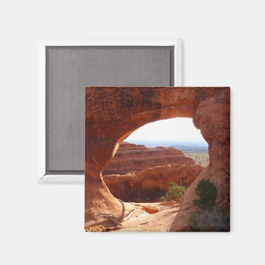 Partition Arch at Arches Nationalpark Magnet (Vorderseite/Rückseite)