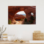 Partition Arch at Arches Nationalpark Poster (Küche)