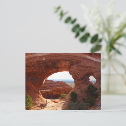 Partition Arch at Arches Nationalpark Postkarte (Stehend Vorderseite)