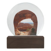 Partition Arch at Arches Nationalpark Schneekugel (Rückseite)