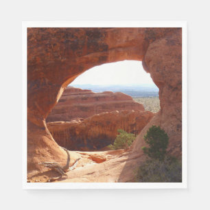Partition Arch at Arches Nationalpark Serviette