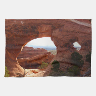 Partition Arch I im Arches National Park Geschirrtuch