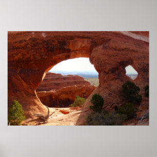 Partition Arch I im Arches National Park Poster