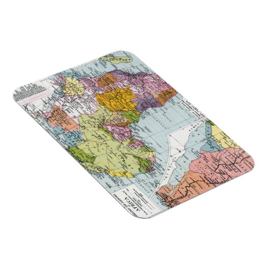 PARTITIONED AFRIKA, 1914 MAGNET (Rechte Seite)