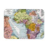 PARTITIONED AFRIKA, 1914 MAGNET (Horizontal)