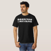 PARTIZAN Beli Tekst T-Shirt (Vorne ganz)