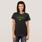 Partner des Rücksitztreibers T-Shirt (Vorne ganz)