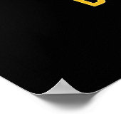 Partner für das Camping von Ehemann und Ehefrau Poster (Ecke)