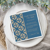 Partner für Indigo Honeycomb Fun Facts Shower Serviette