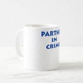 Partner - herein - Verbrechen! Kaffeetasse (Vorderseite Links)