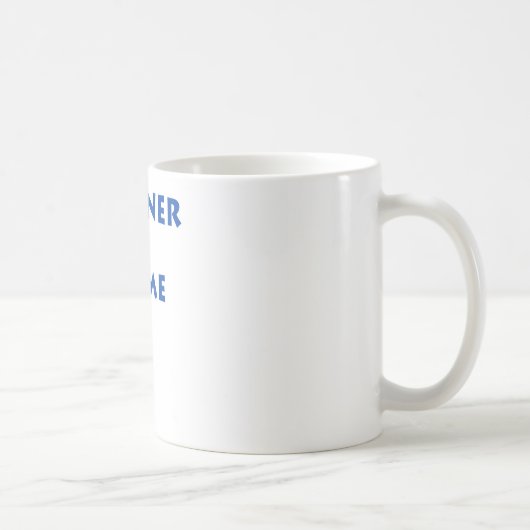 Partner - herein - Verbrechen! Kaffeetasse (Rechts)