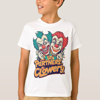 Partner im Clownery (Lustiger Clown-Wortspiel) T-Shirt