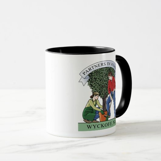 Partner im Stolz Tasse (VorderseiteRechts)