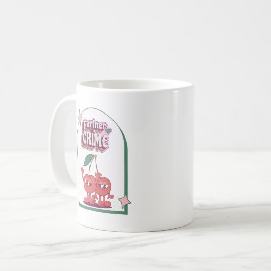 Partner in Crime Kaffeetasse (Vorderseite Links)