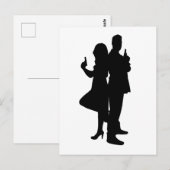 PARTNER IN CRIME POSTCARD POSTKARTE (Vorne/Hinten)
