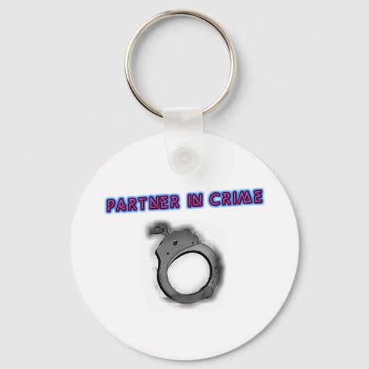 Partner in Crime Right Handcuff Schlüsselanhänger (Vorderseite)