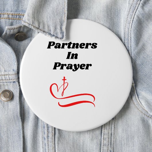 Partner in der Gebetskette Button (Beispiel)