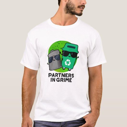 Partner in Grime Funny Trash Puff T-Shirt (Vorderseite)